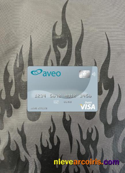 Australia Aveo bank visa card photolook